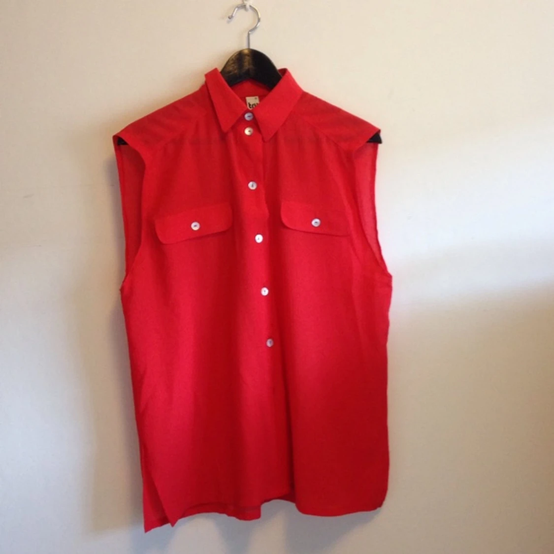 Härlig färg på härlig skjorta, köpt vintage. 