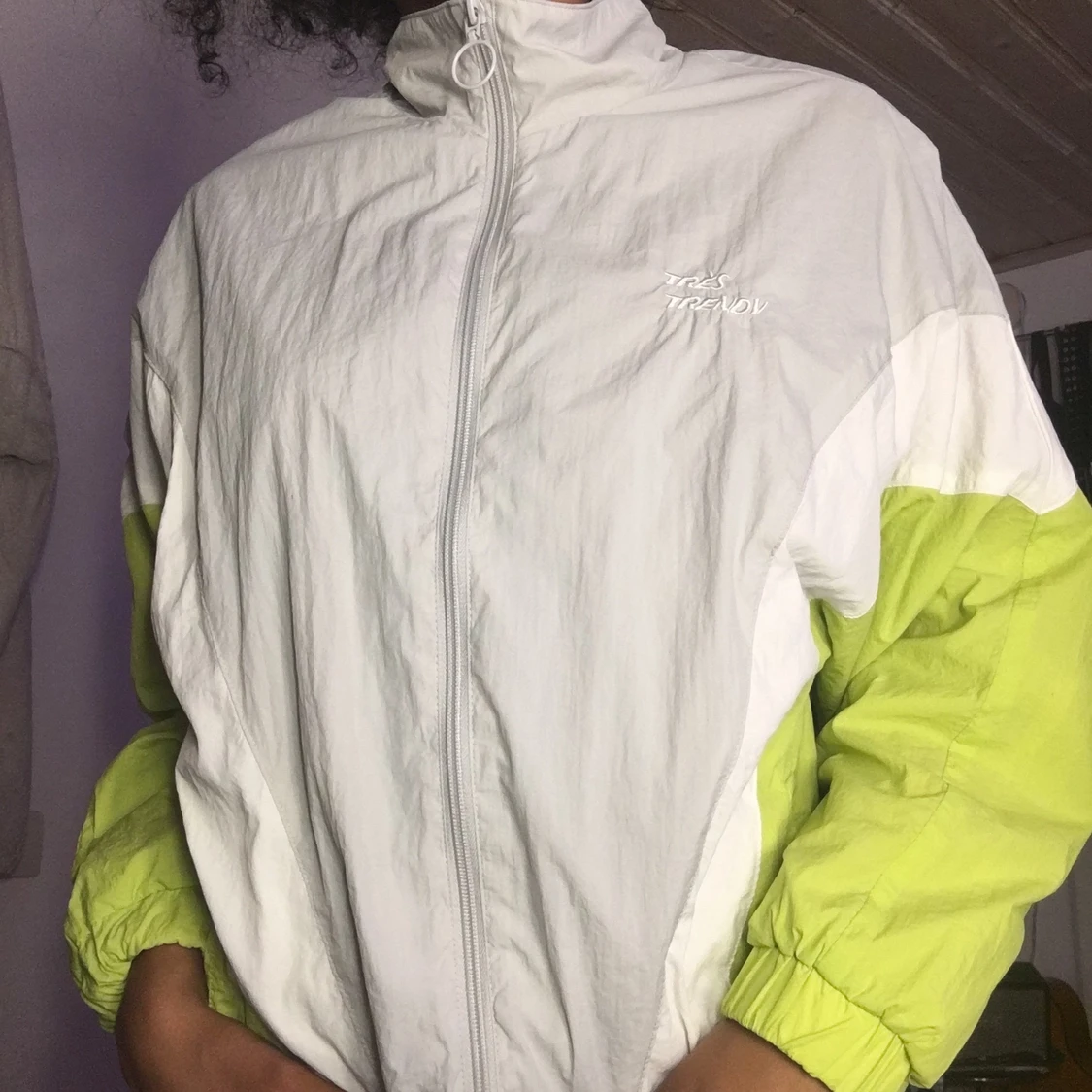 Pull&bear tunn bomber/vindskydds jacka - 90