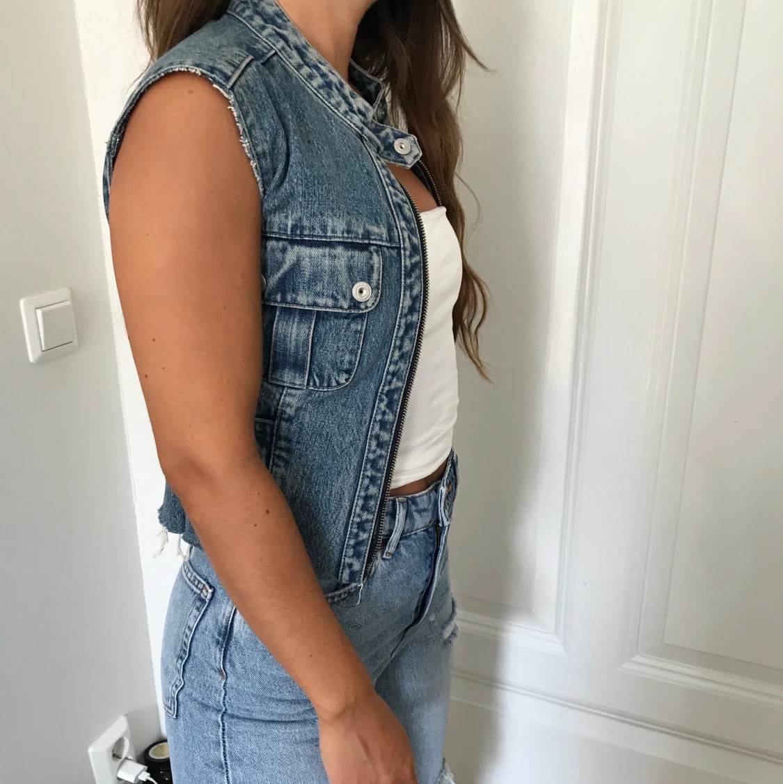 Jeansväst - 90