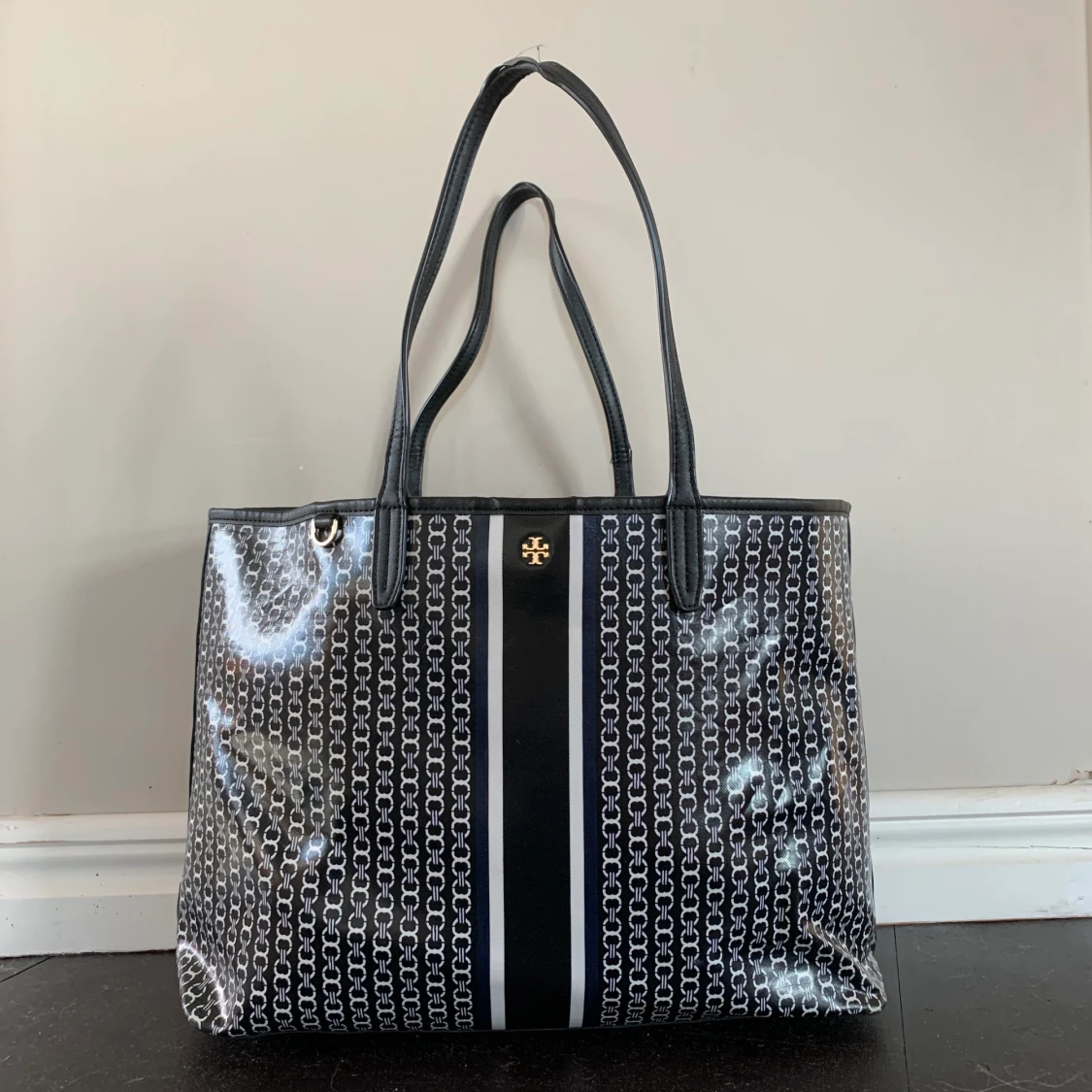 Tory Burch - Gemini Link Tote Black