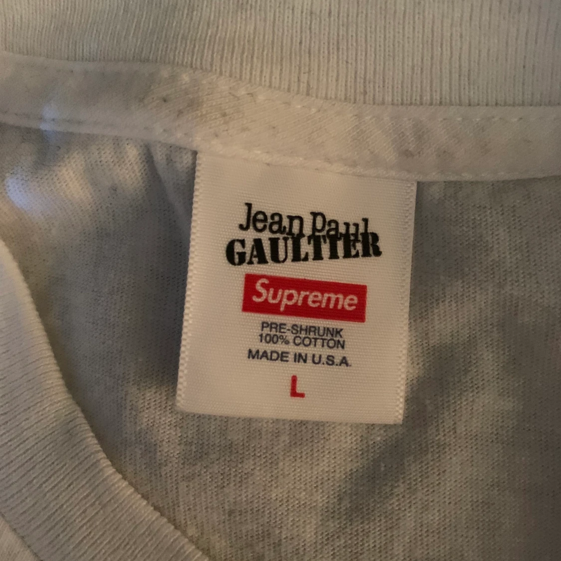 Supreme Jean Paul Gaultier tee - 90