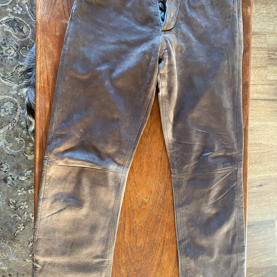 Vintage läderbyxor - 90