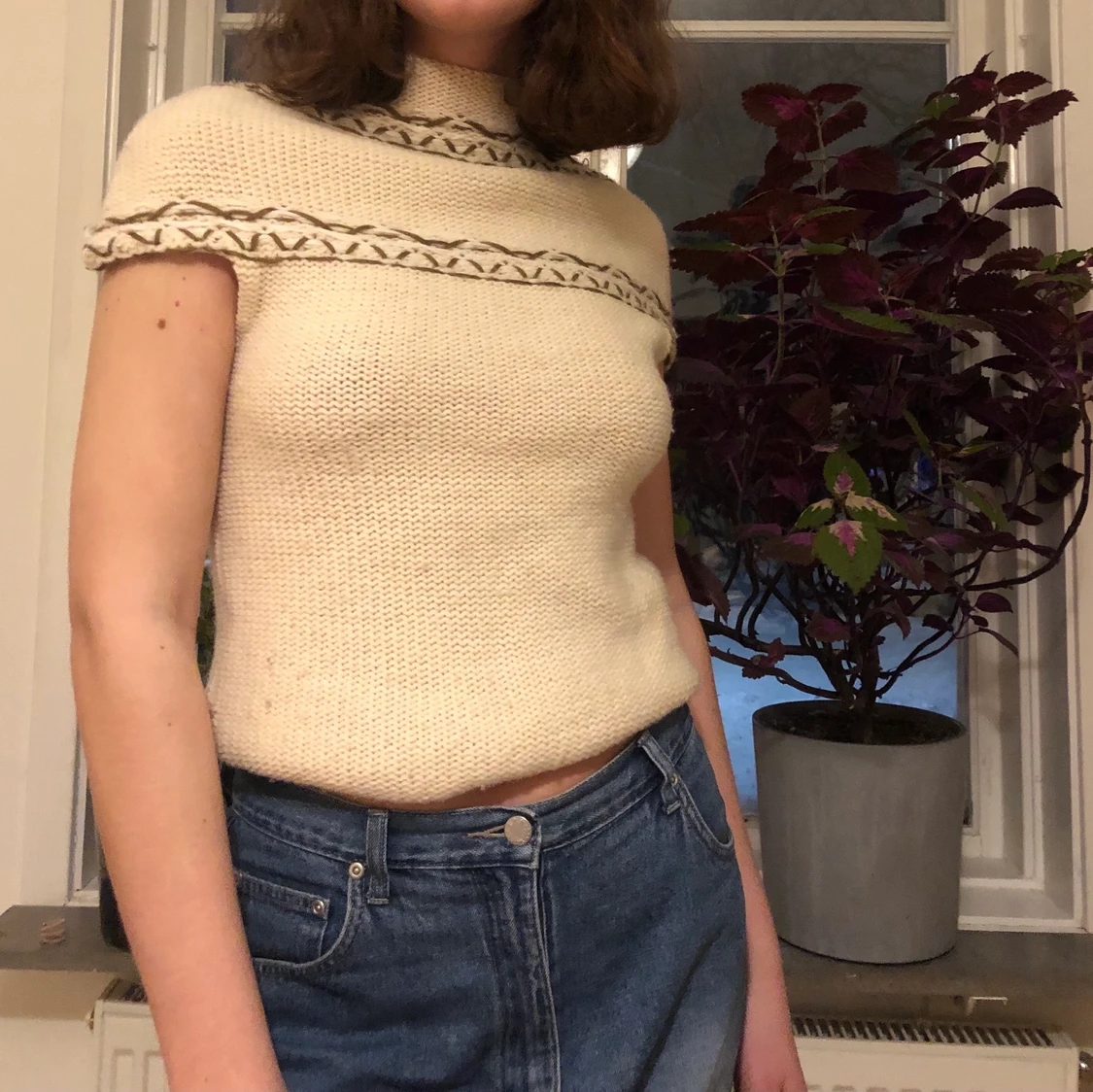 Stickad diesel tröja 