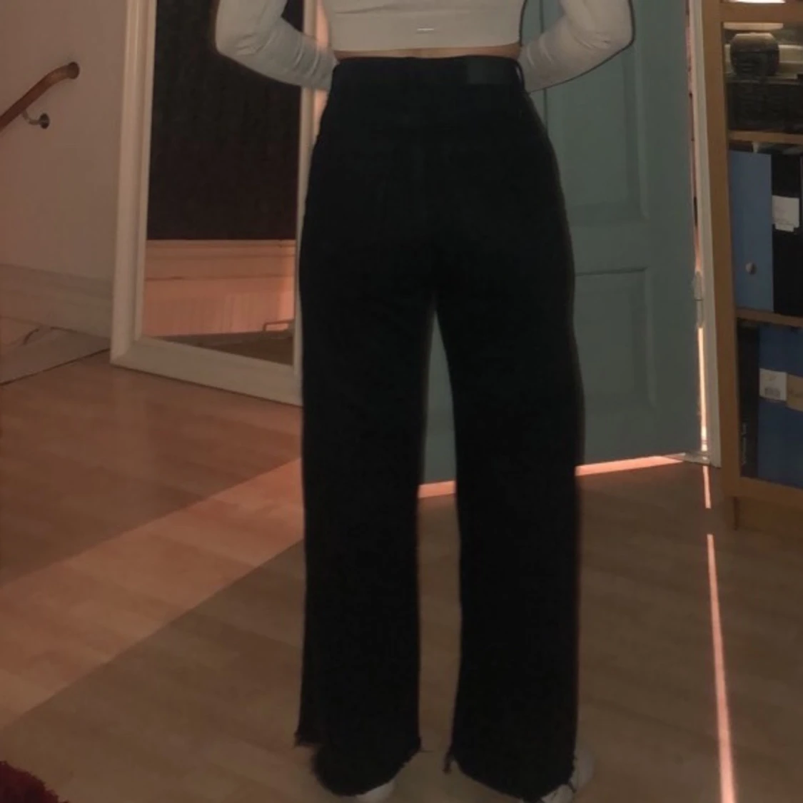 Monki Yoko jeans svart - 91