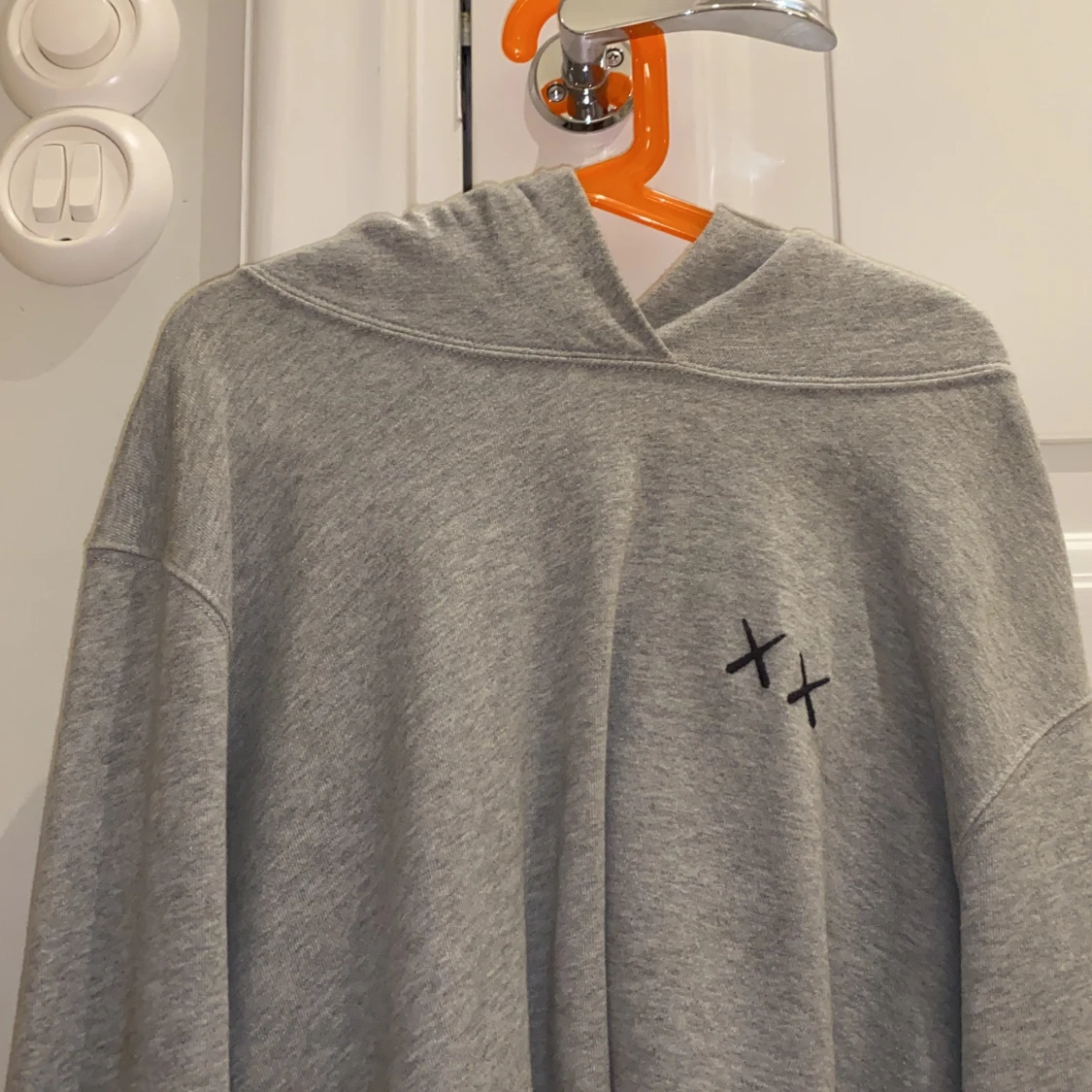 Hoodie med tryck - 91