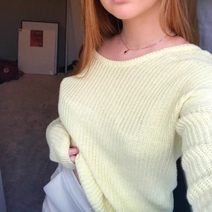 Tröja - Superfin stickad tröja i nyskick☺️ xxs men passar xs precis lika bra