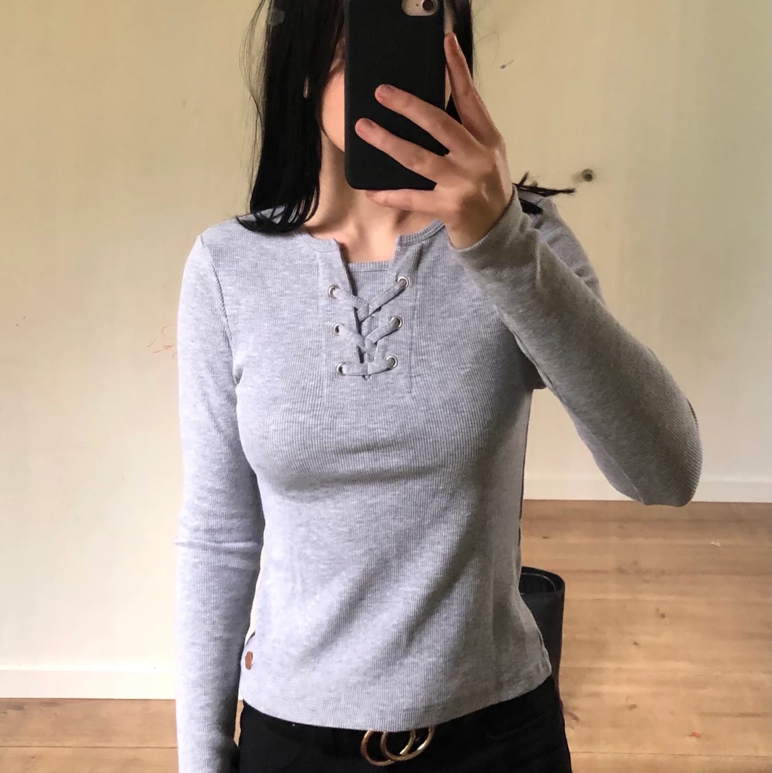 Långärmad tröja från Kappahl strl 146/152