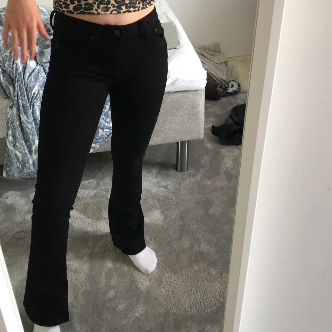 Snygga bootcut jeans  - 90