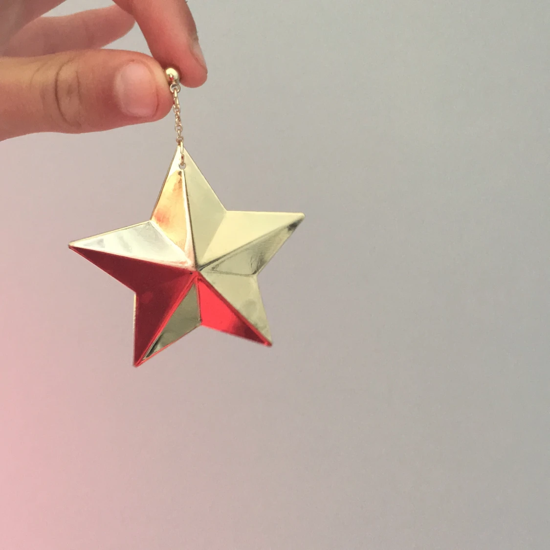 Guldstjärna örhängen  - 90