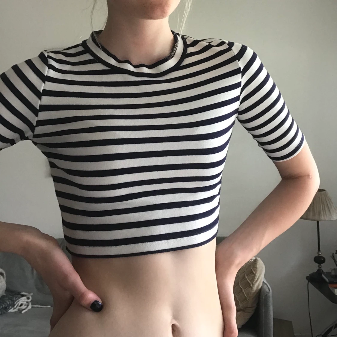 Tajt crop top 