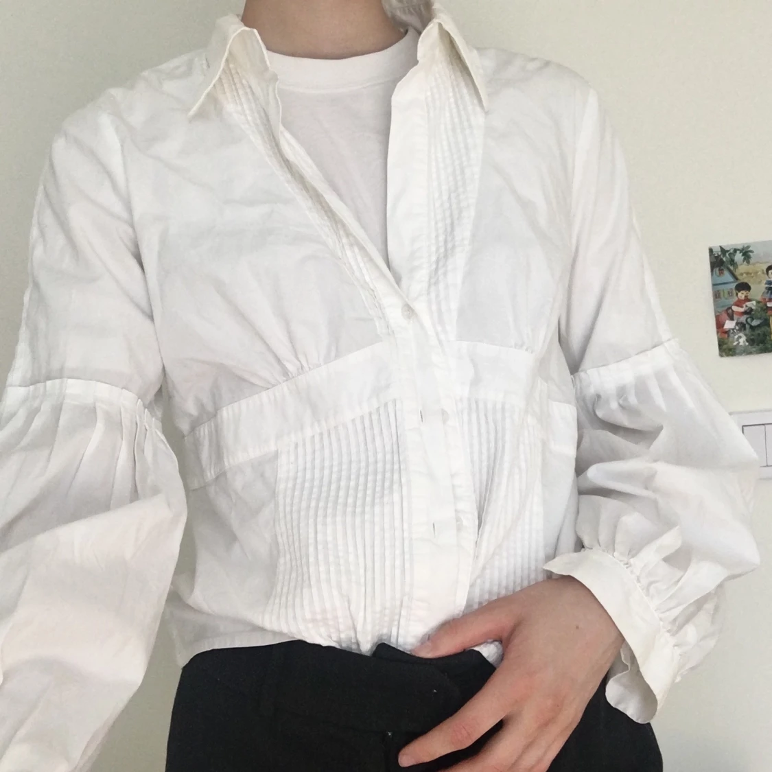 Vit skjorta