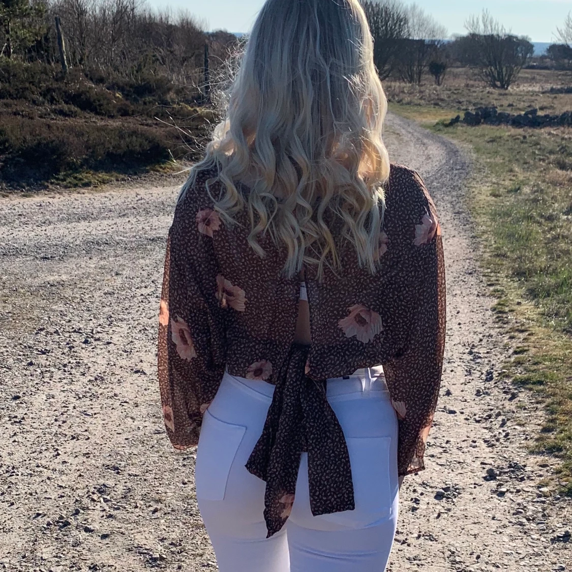 Fin genomskinlig topp