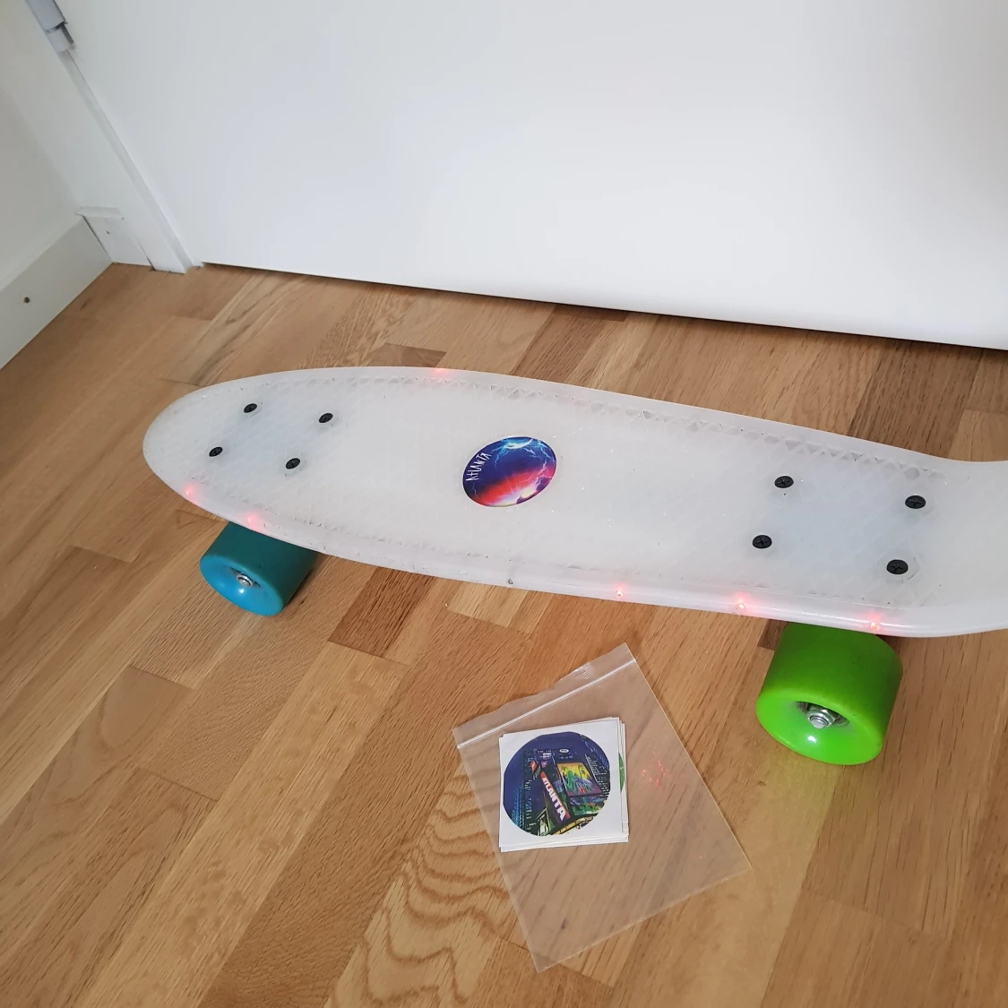 LED pennyboard.  - 91