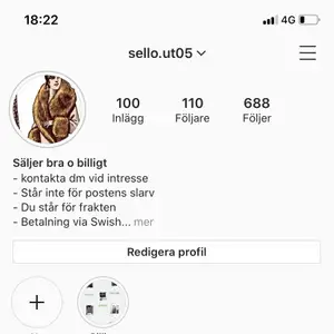 Kolla på mitt Instagram konto för mer kläder! @Sello.ut05