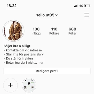 Instagram - Kolla på mitt Instagram konto för mer kläder! @Sello.ut05