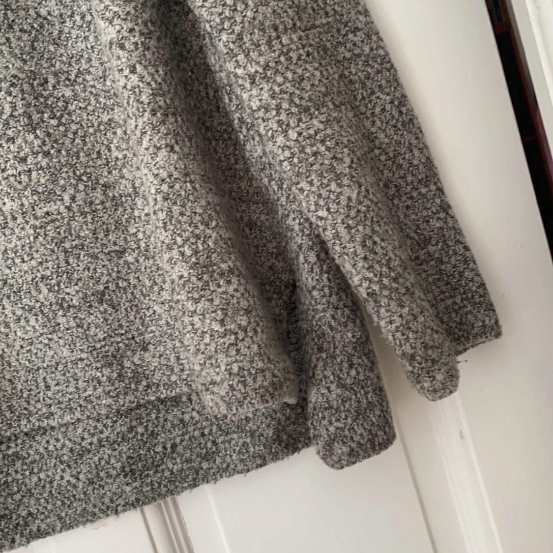 Grå stickad tröja - 91