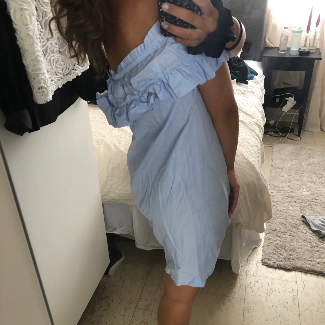 Sötaste klänningen one-shoulder💙 - 90