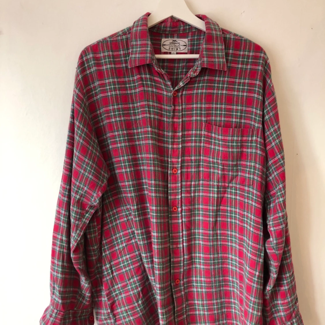 Vintage flanellskjorta strl M