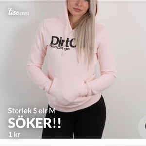 Dirtcult hoddie  - Söker en som hoddie i storlek s 