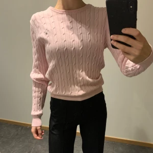 Gant kabelstickad  - I använt men gott skick