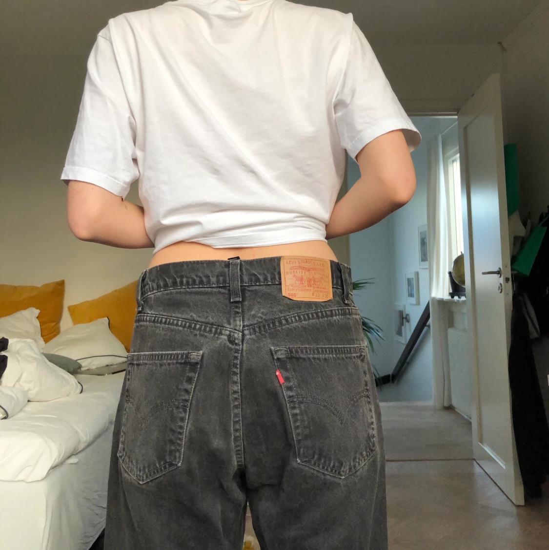 Levi’s 505 svarta jeans - 91