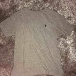 En grå basic t-shirt från Ralph lauren💘 storlek M!