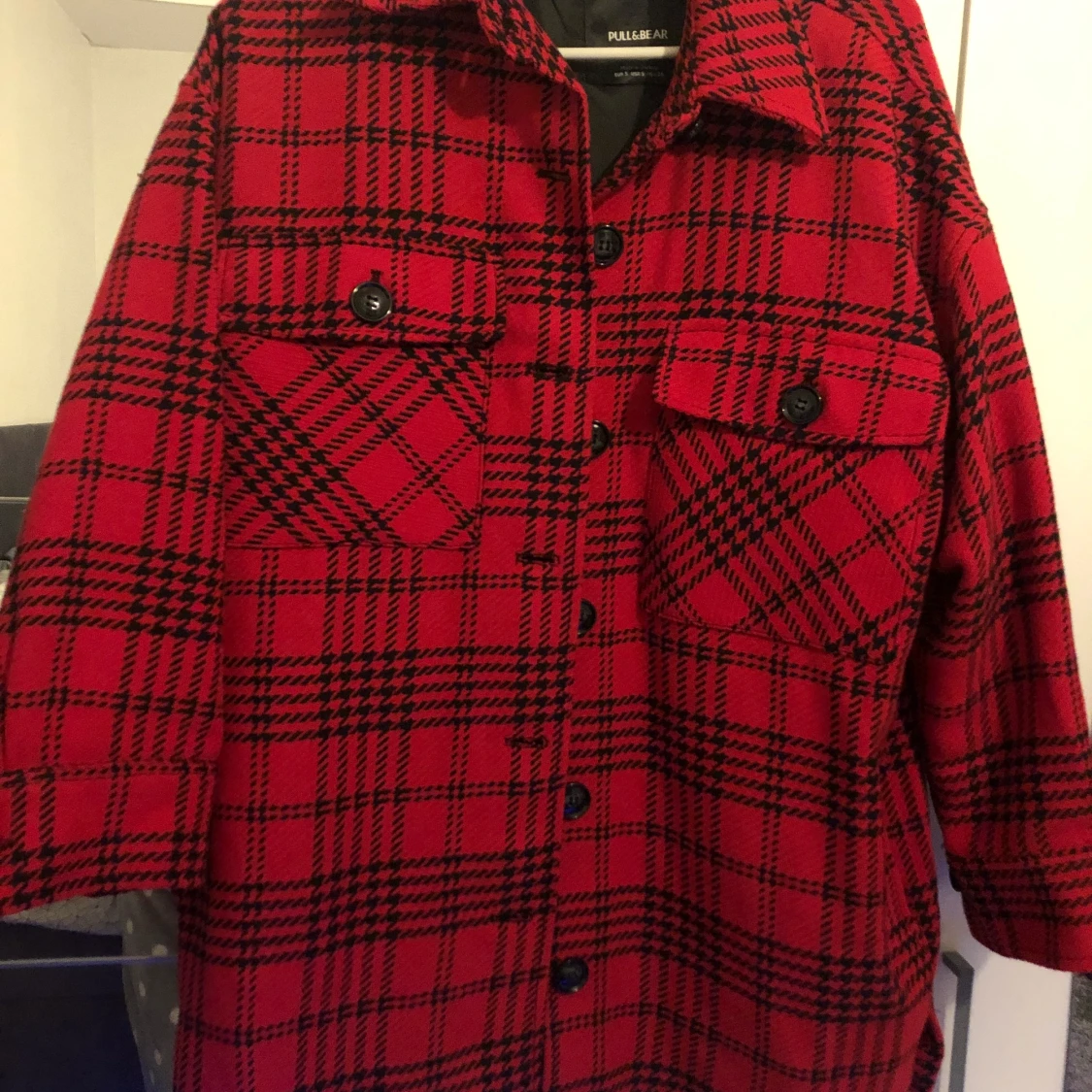 Rutig höstjacka helt ny