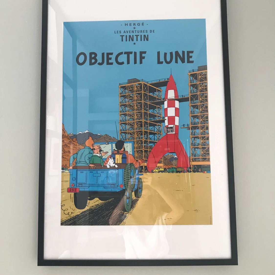 Tintin poster 70x100cm