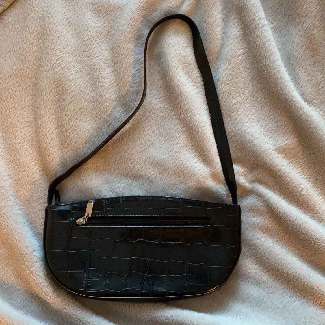 Svart baguetteväska  - 90