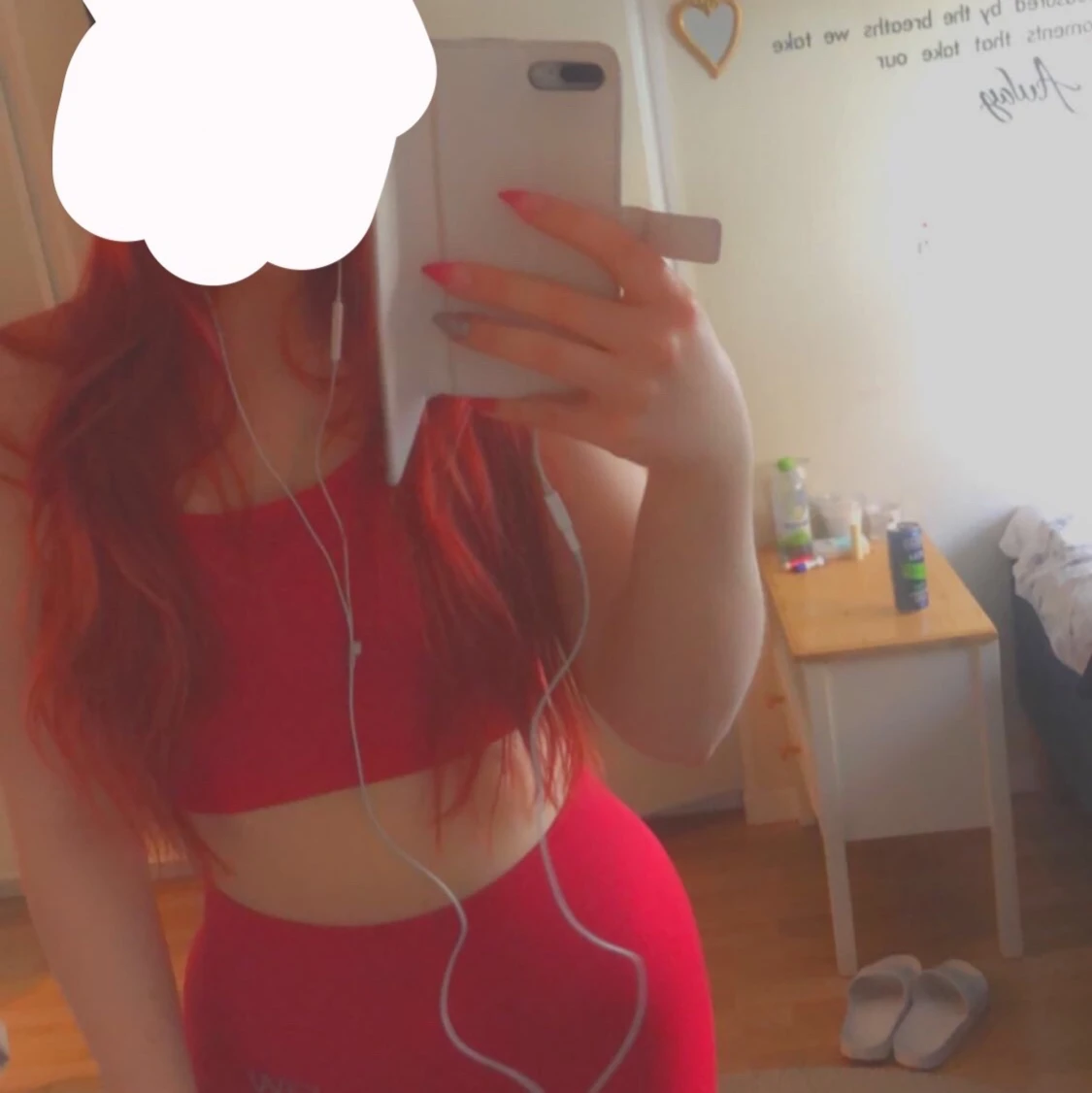 ICIW röd sport-bh  - 90