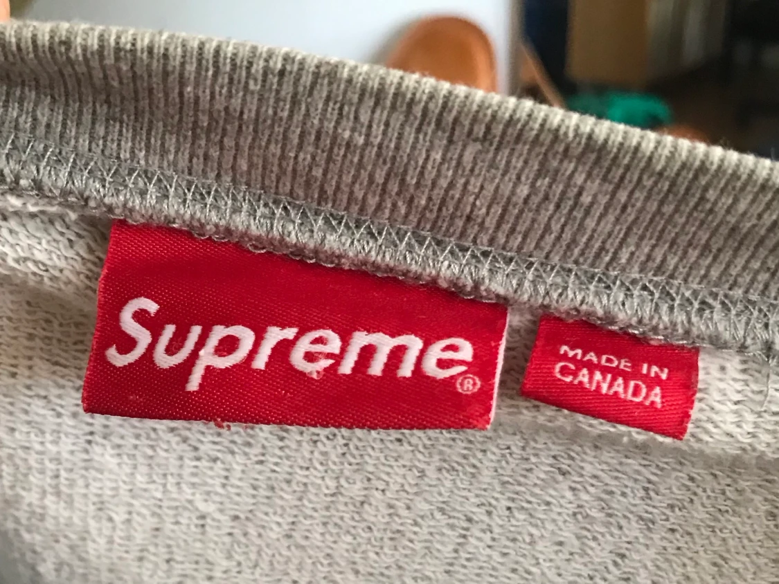 SUPREME sweatshirt strl herr large - 91