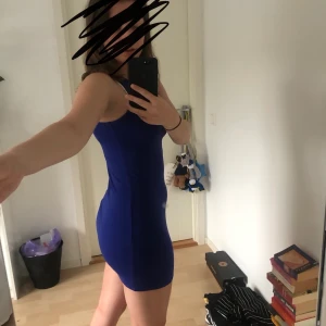 Bodycon klänning - Åtsittande snygg blå klänning🍑🍑🍑