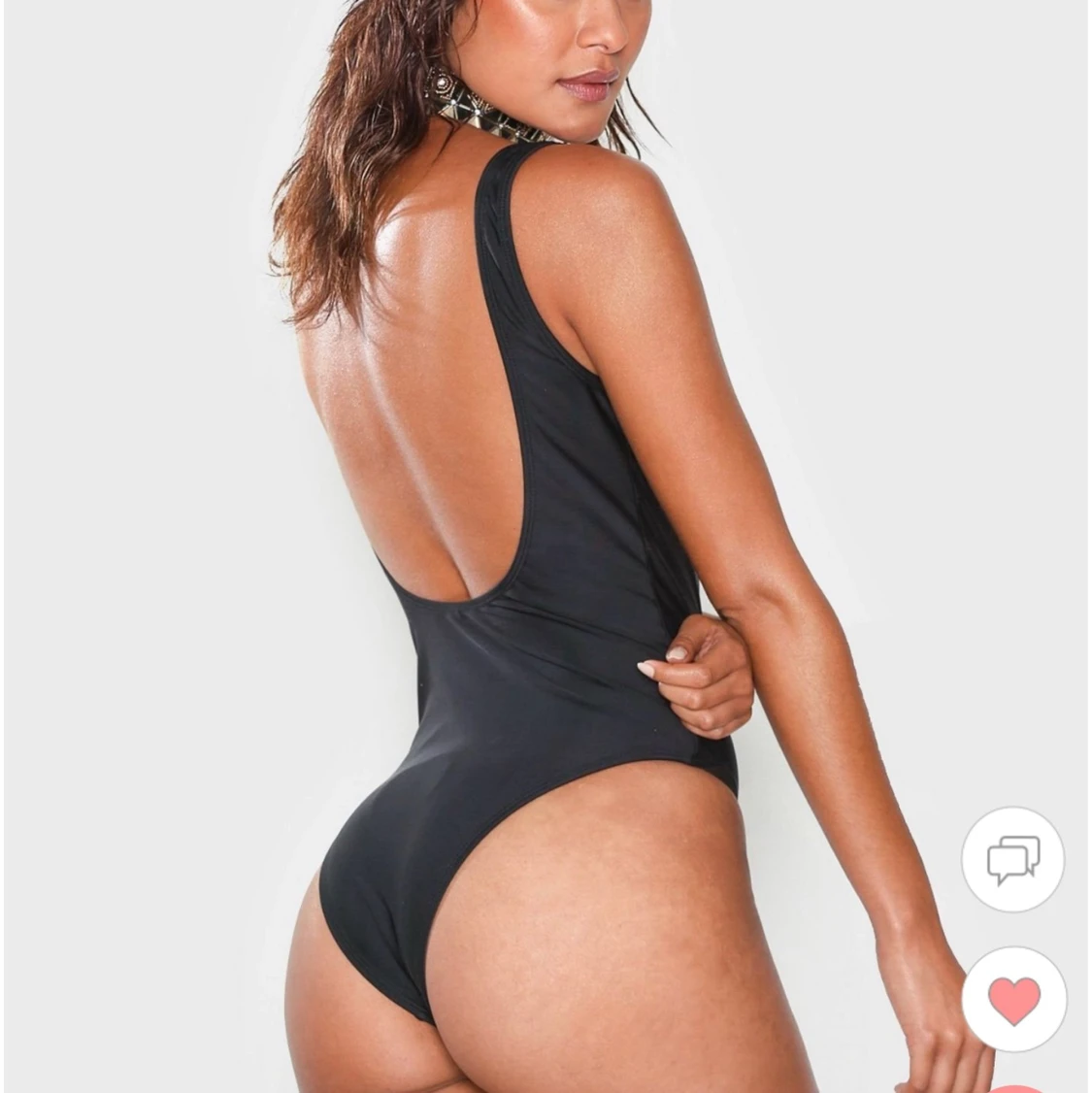 Baddräkt med öppen rygg - 91