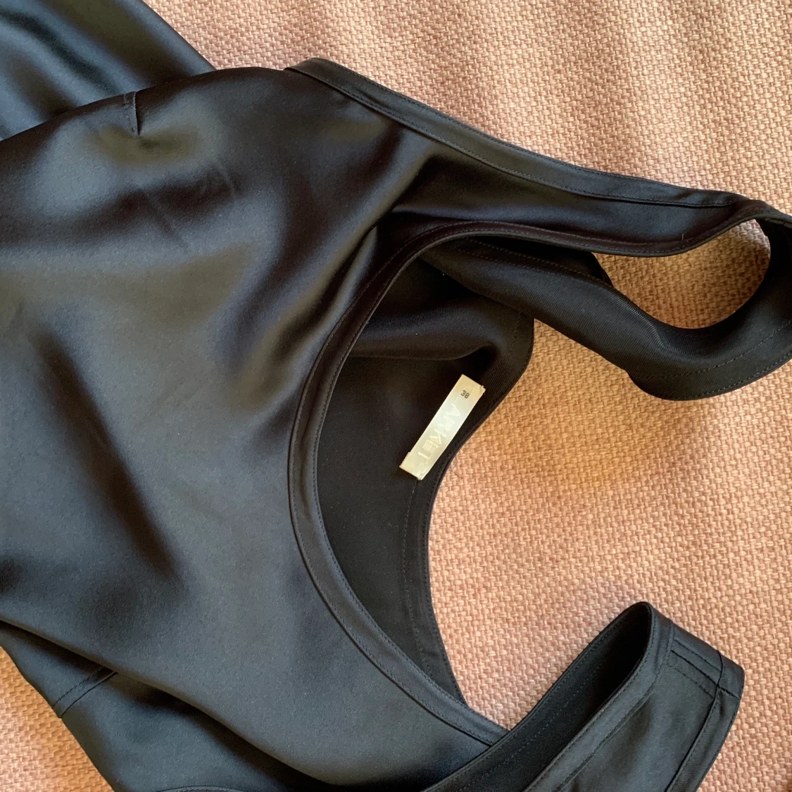 Arket Sidenklänning Strl.38