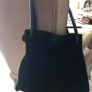 Furla suede and leather bag 