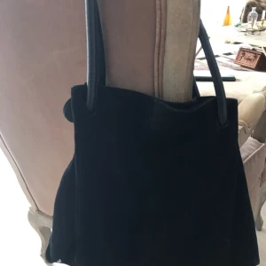  - Furla suede and leather bag 