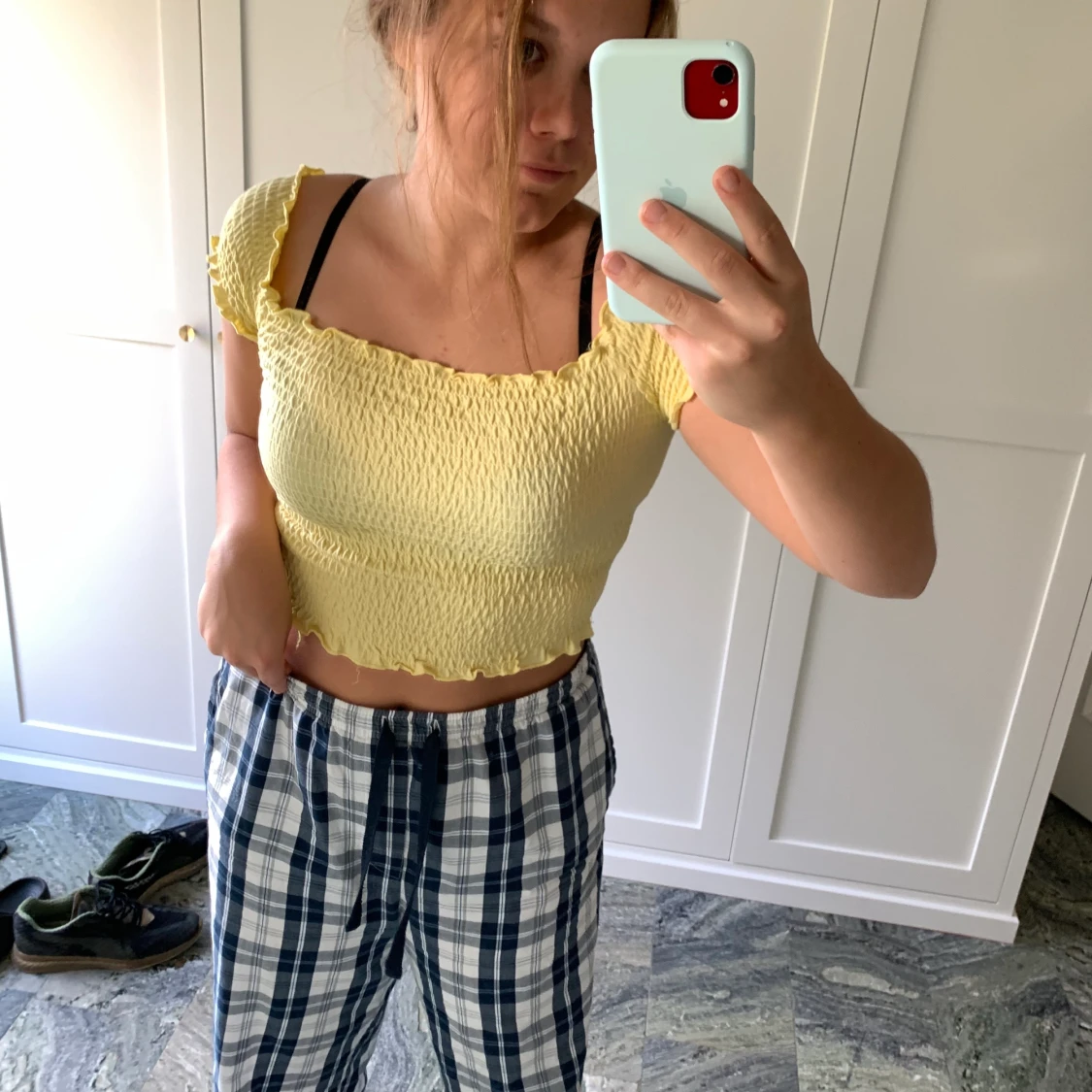 Gul topp Stradivarius - 90