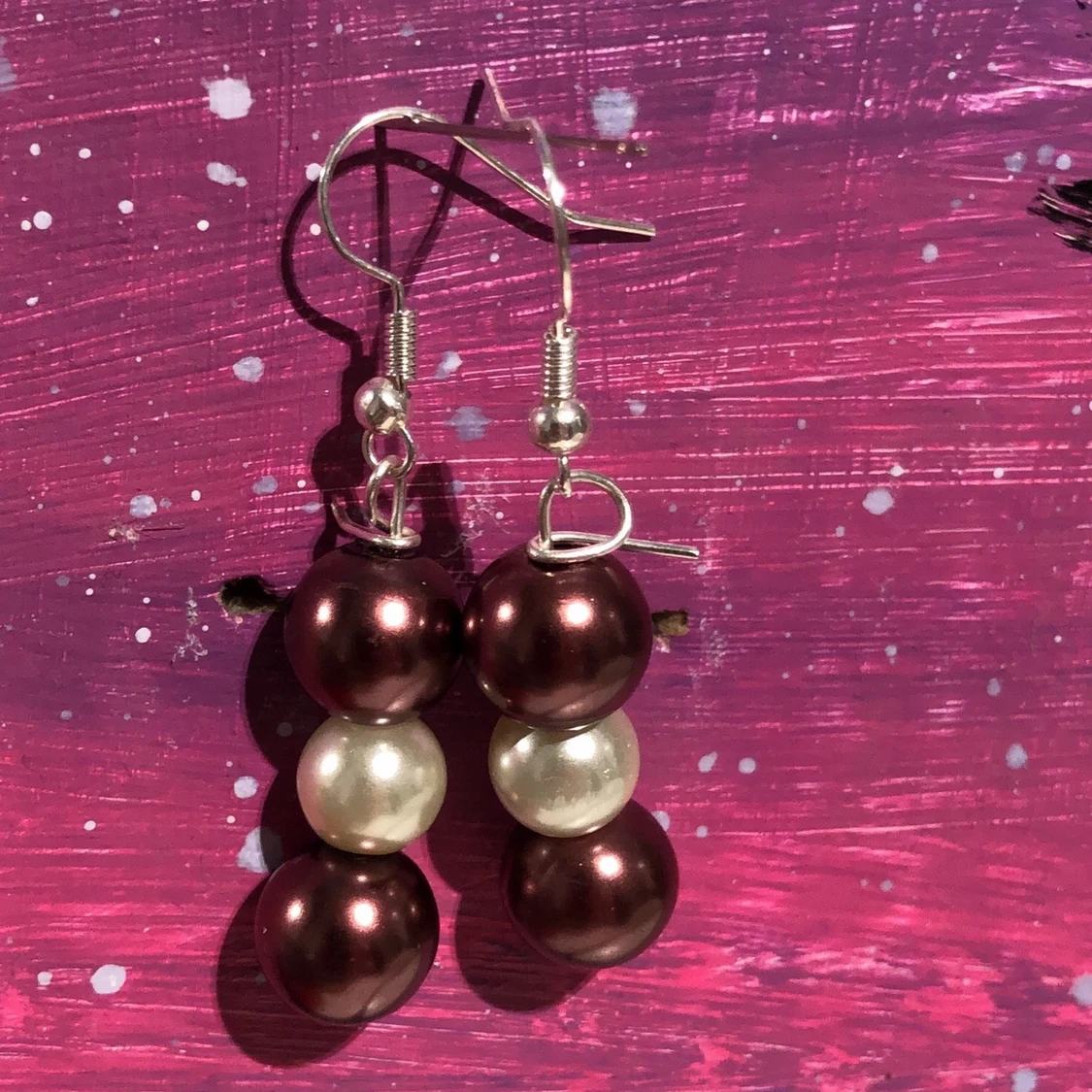 Äkta silver örhängen  - 91