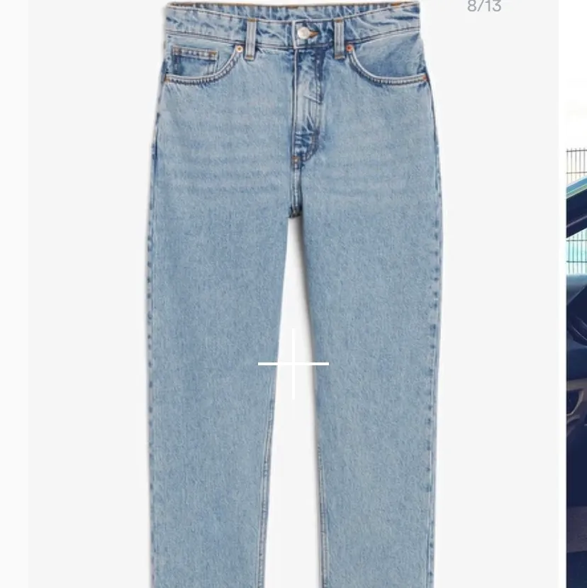 Säljer mina kimomo jeans från monki i väldigt bra skick! Köparen står för frakten på 63 kr! . Jeans & Byxor.