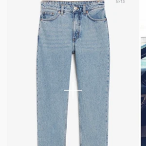 Monki jeans - Säljer mina kimomo jeans från monki i väldigt bra skick! Köparen står för frakten på 63 kr! 