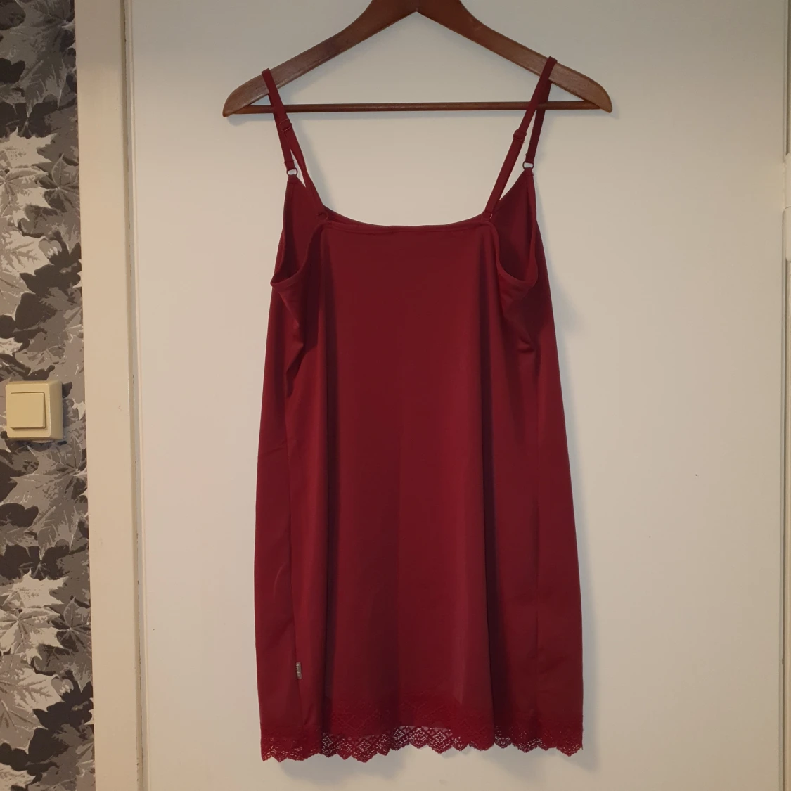 Vinröd slip dress - 91