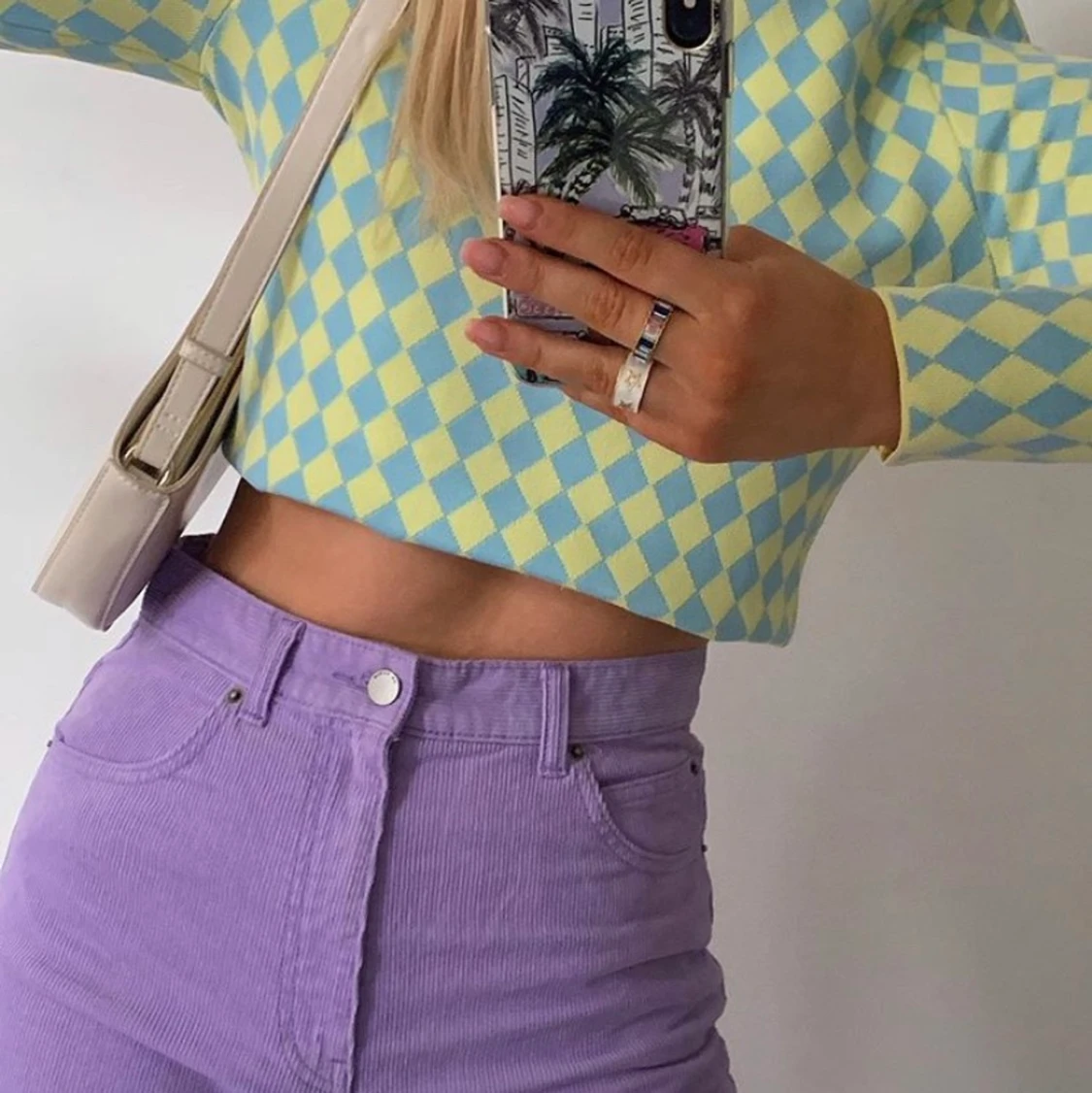 Tröja med romber  - 90