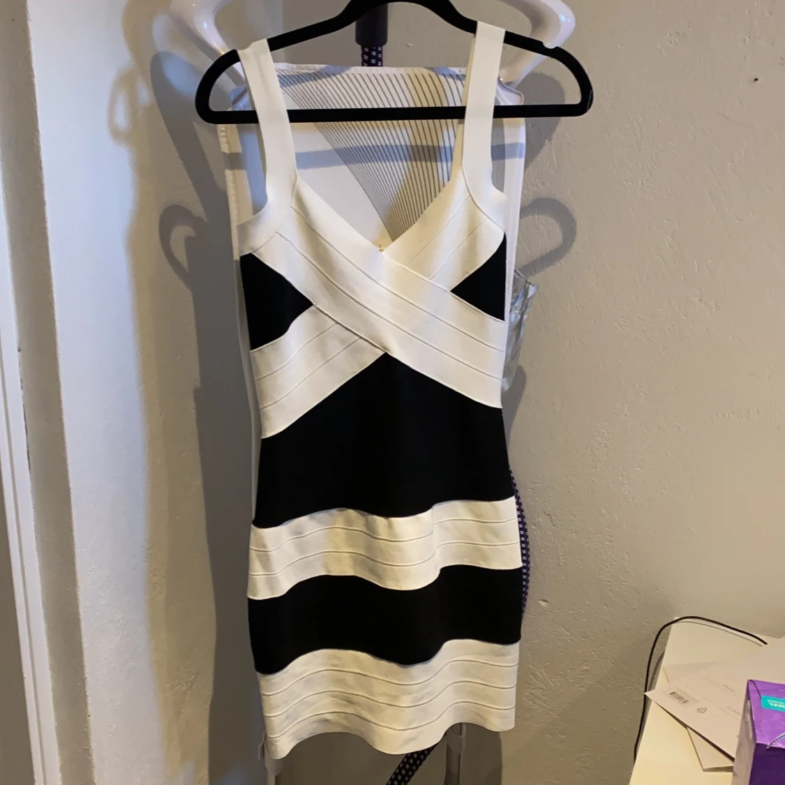 Figursydd mini klänning