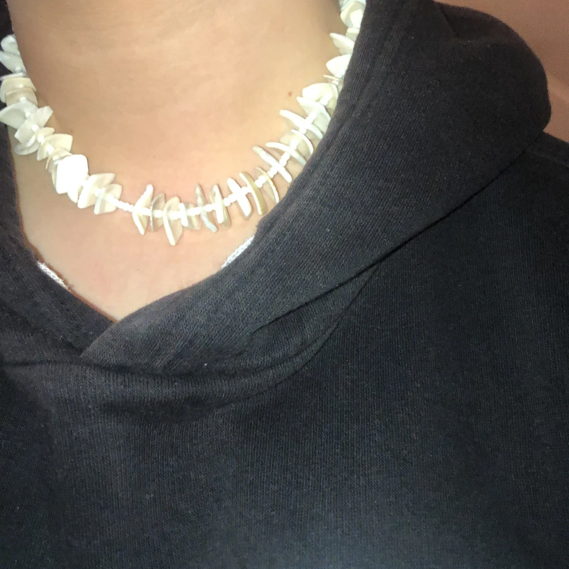 Fejk snäck halsband  - 90