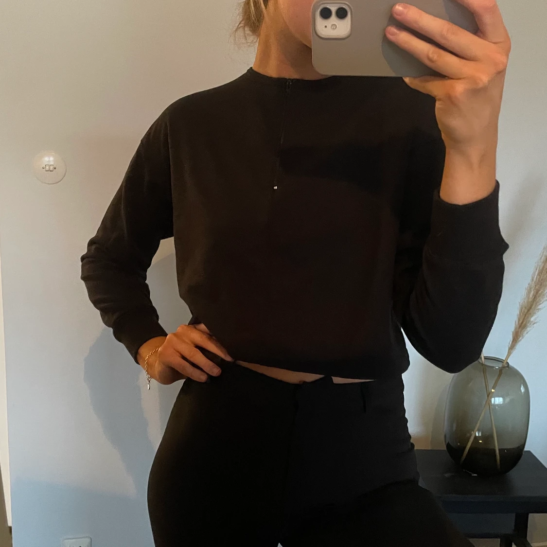 Croppad sweatshirt  - 90