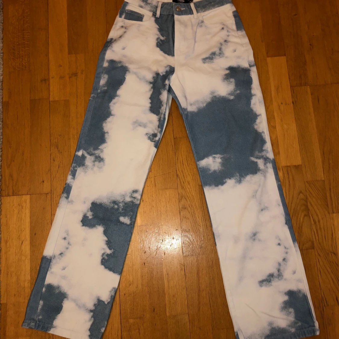 Cloud print jeans  - 90