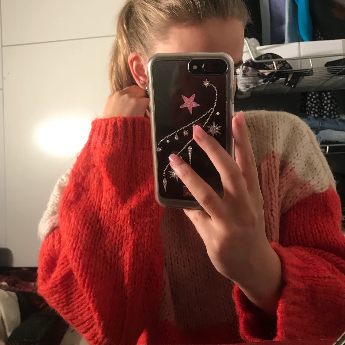 Stickad tröja  - 91