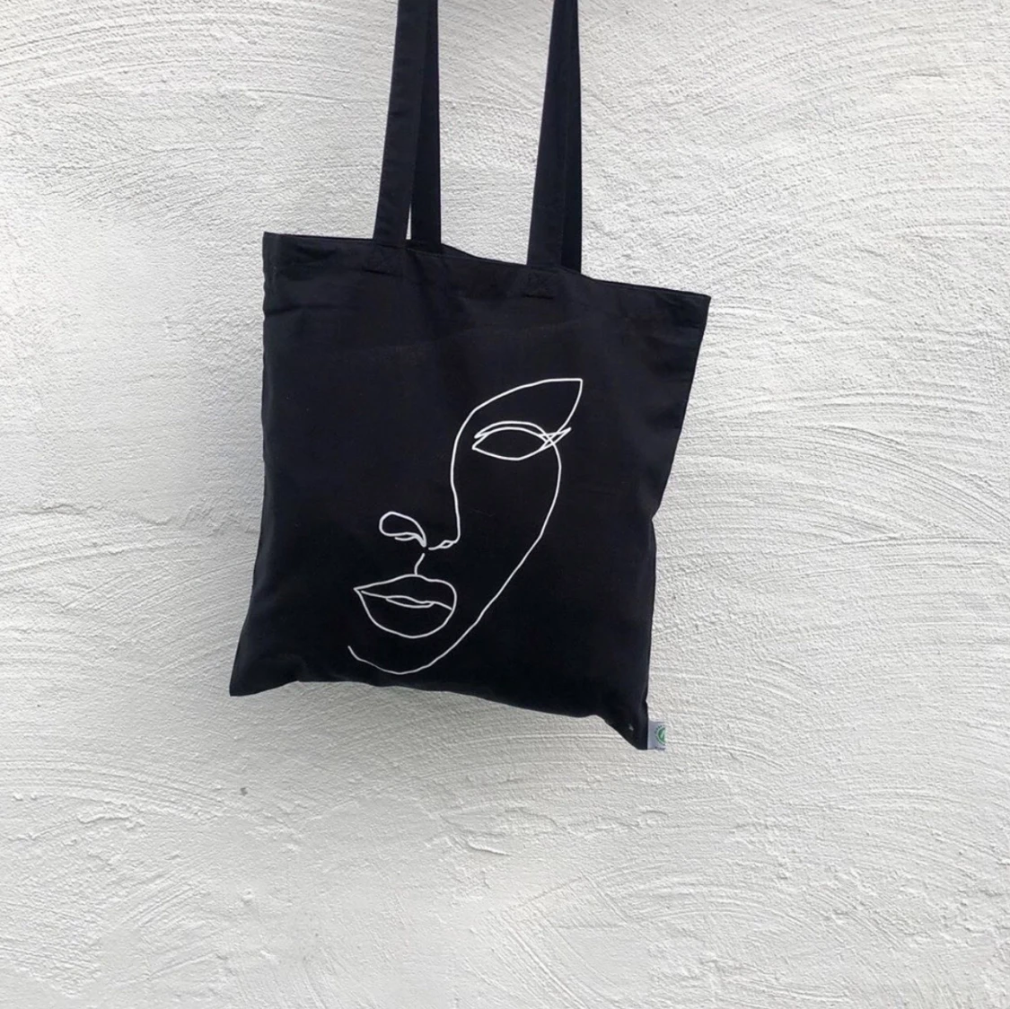 Tygkasse - svart - 91