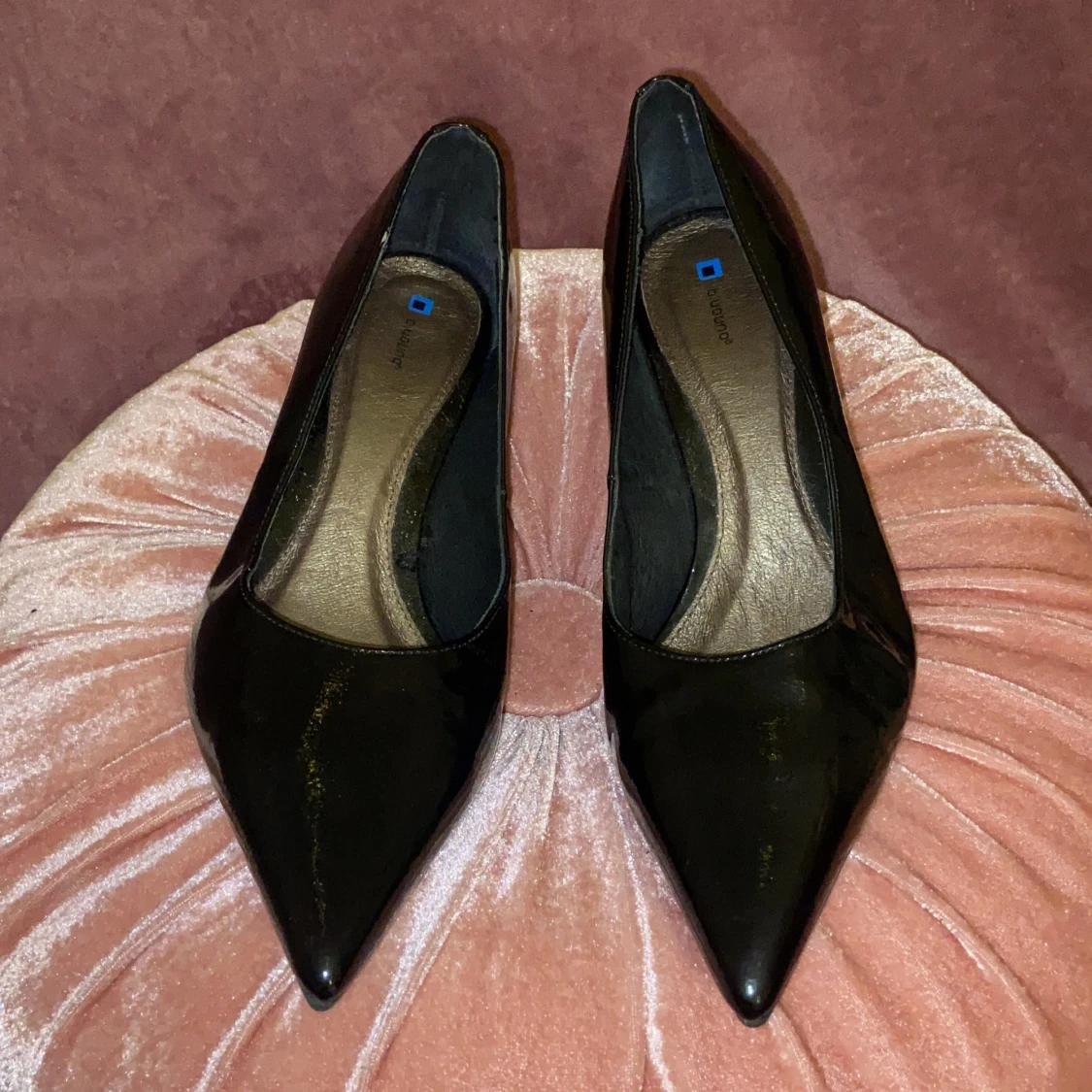 Vintage B.Young svarta klackskor. ✨ - 90