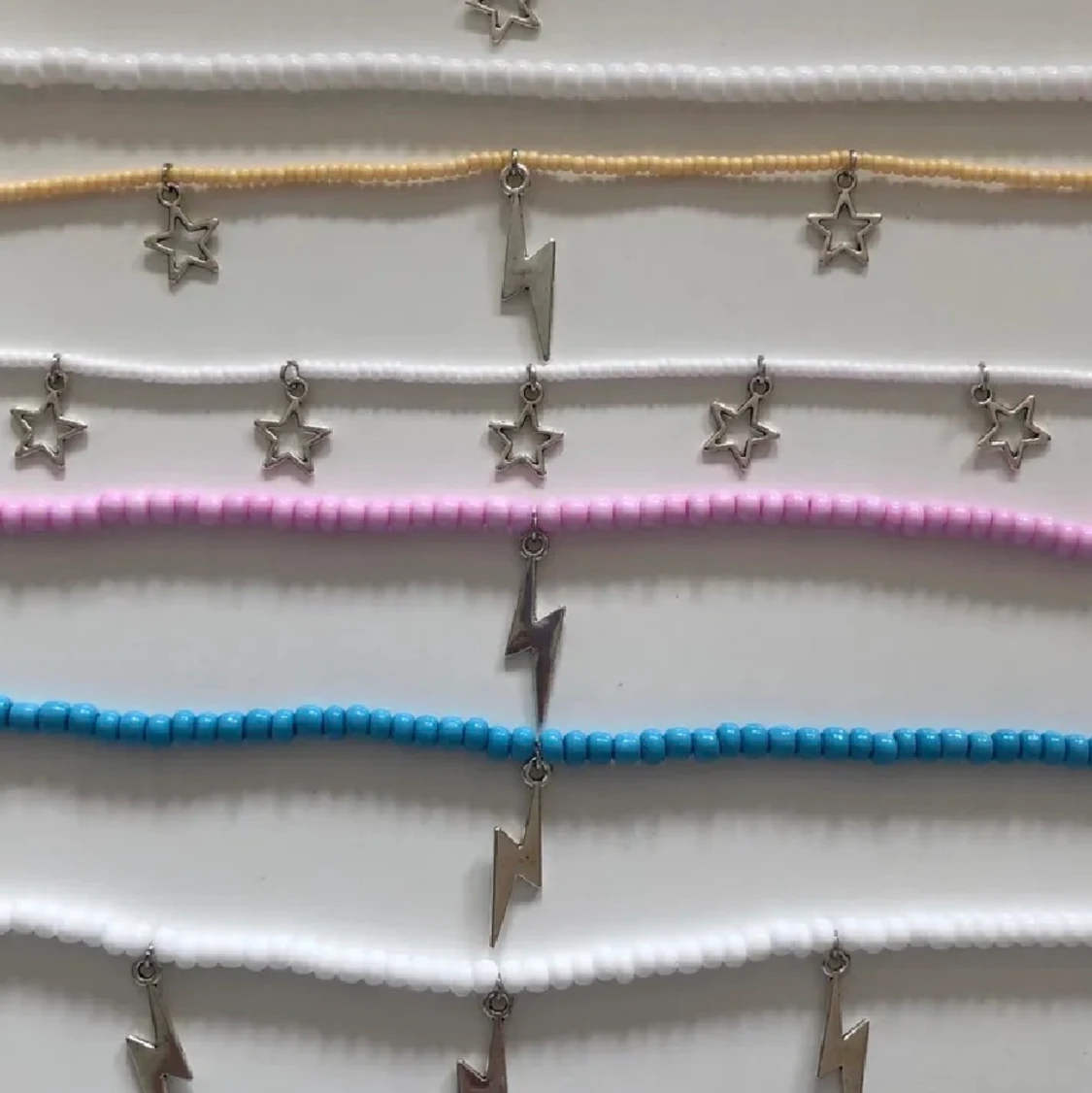 Blixt halsband, rosa  - 90